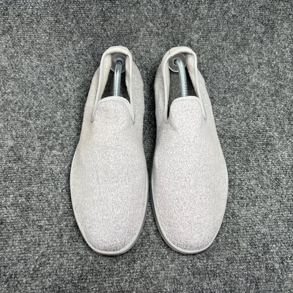 Allbirds Wool Lounger Shoes Men's 11 Grey Super Soft Wool Comfort Casual Loafers - Picture 3 of 11